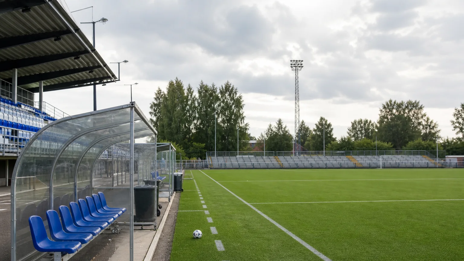 Liga F, stadionmiljöö ottelun aikana
