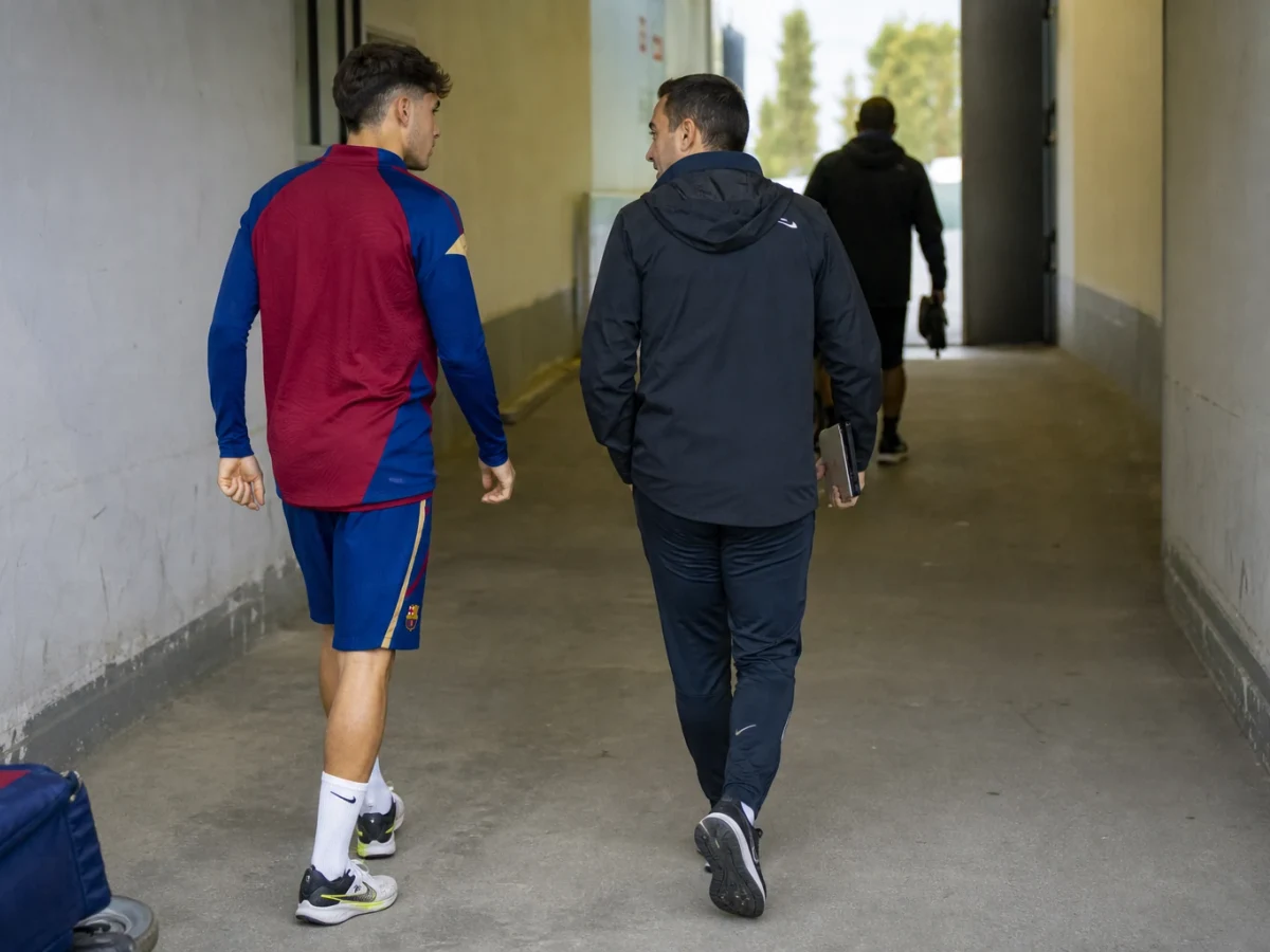 Xavi Espart nousi Barcelonan edustusjoukkueeseen ja sai numeron 12